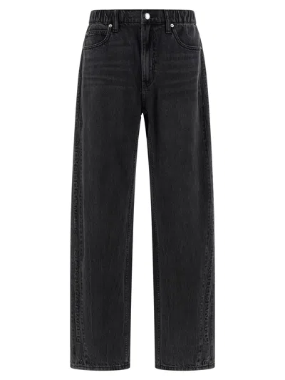 ALEXANDER WANG BALLOON JOGGER JEANS GRAY