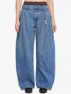 Alexander Wang Pre-styled Ballon-leg Jeans