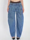 Alexander Wang Baloon Jeans In Blue