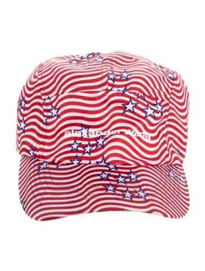 Pre-owned Alexander Wang Baseball Cap In Red
