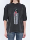 Alexander Wang Battery Print T-shirt In Black