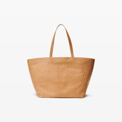 Alexander Wang Beige Leather Punch Tote