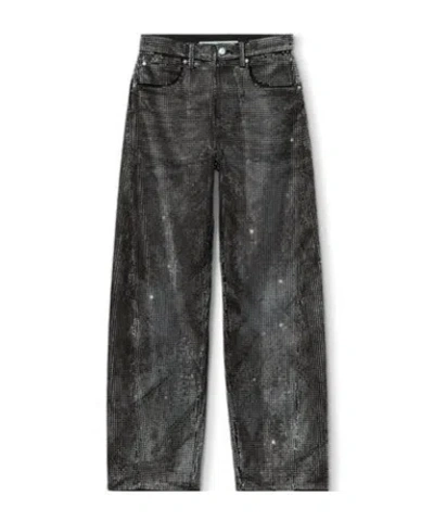 Alexander Wang Belt-loop Jeans In Black