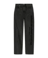 Alexander Wang Belt-loop Jeans In Black