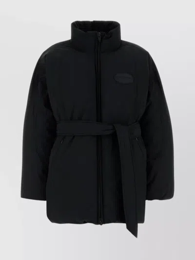 ALEXANDER WANG BELTED POLYESTER BLEND DOWN JACKET