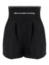 Alexander Wang Cotton Shorts In Black