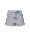 Alexander Wang Bite Shorts In Blue