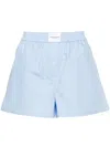 ALEXANDER WANG BERMUDA SHORTS WITH PATCH