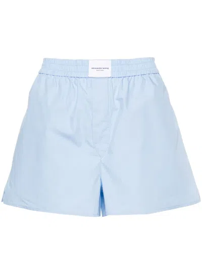 ALEXANDER WANG BERMUDA SHORTS WITH PATCH