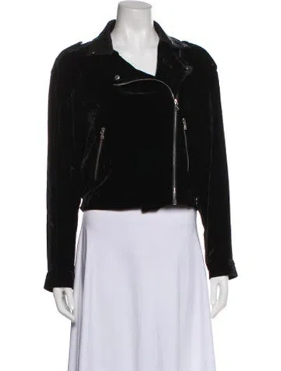Pre-owned Alexander Wang Biker Jacket In Black