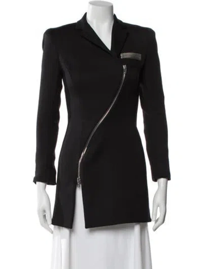 Pre-owned Alexander Wang Biker Jacket In Gray