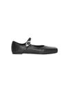 Alexander Wang Billie Mary Jane Flat Black In Black