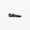 Alexander Wang Black Billie Mary Jane Ballerina Flats In Black