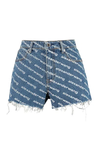 Alexander Wang Bite Denim Shorts