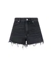 Alexander Wang Bite Shorts In Black