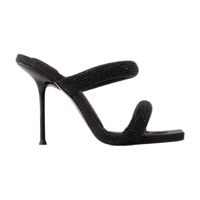 Alexander Wang Julie Tubular Sandal  Synthetic Black