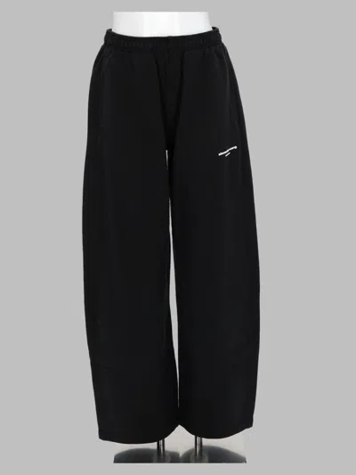 Alexander Wang Pantalone Jogging Con Logo In Black