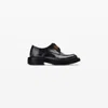 Alexander Wang Black & Grey Leather Dixon Derby