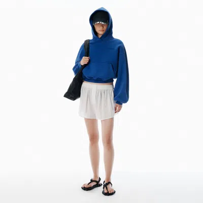 Alexander Wang Black & White Mid-rise Boxer Shorts