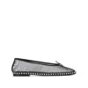 Alexander Wang Lina Studded Mesh Ballet Flats