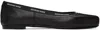 Alexander Wang Billie Flat With Logo Binding Shoes In 001 Black