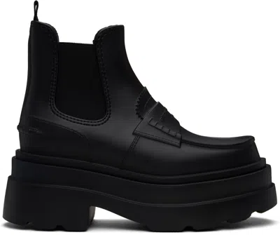 Alexander Wang Black Carter 75mm Ankle Platform Rain Boots