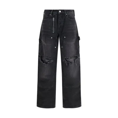 Alexander Wang Black Cotton Cargo Pants