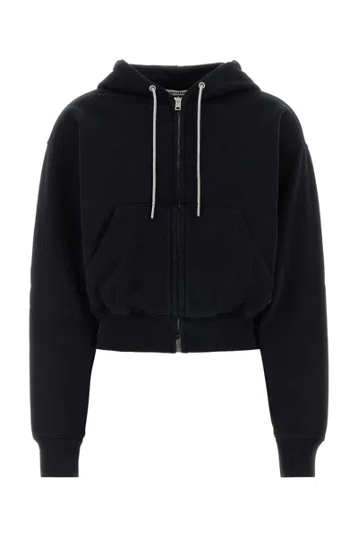 Alexander Wang Black Cotton Oversize Sweatshirt