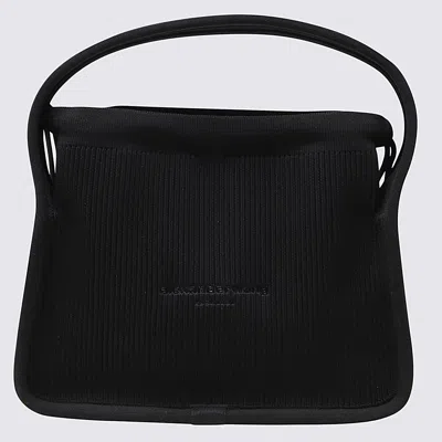 Alexander Wang Black Cotton Ryan Satchels