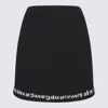 Alexander Wang Black Cotton Skirt In Black