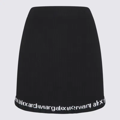 Alexander Wang Black Cotton Skirt