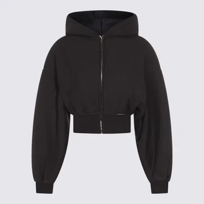 Alexander Wang Black Cotton Sweatshirt
