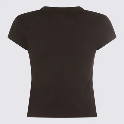 Alexander Wang Black Cotton T-shirt