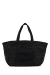 Alexander Wang Punch Small Tote Bag In Raffia