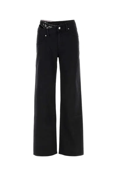 ALEXANDER WANG ALEXANDER WANG BLACK DENIM JEANS