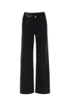 Alexander Wang Black Denim Jeans In Washedblack