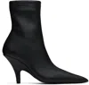 Alexander Wang Diablo Pointed Toe Sock Bootie In Black