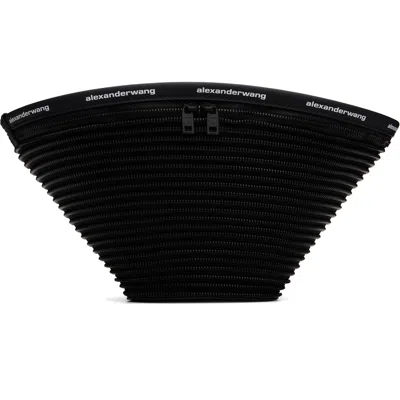 Alexander Wang Black Disc Zipper Small Tote
