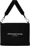 Alexander Wang Black Elite Tech Shoulder Bag In Black