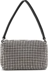 Alexander Wang Black Heiress Bag In White