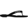 Alexander Wang Neutrals Jenna Tubular Padded Flop Sandals In Black