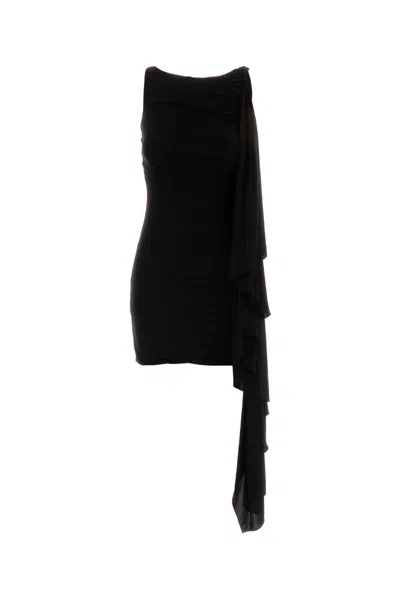 Alexander Wang Black Jersey Mini Dress