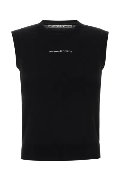 Alexander Wang Black Knit Vest