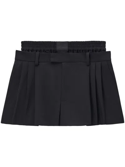 Alexander Wang Shorts Mit Integrierten Boxershorts In Schwarz