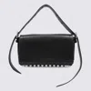 Alexander Wang Black Leather Ricco Medium Shoulder Bag