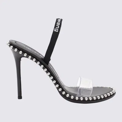 Alexander Wang Black Leather Sandals