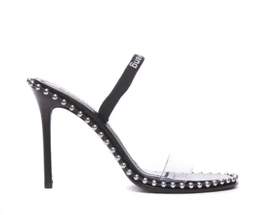 Alexander Wang Black Leather Sandals