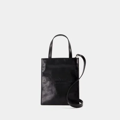 Alexander Wang Black Leather Small Pinch Handbag