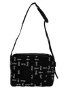 Alexander Wang Logo Detailed Shoulder Bag In Black