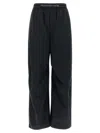 Alexander Wang Comfortable Pants With Logo And Pockets In Black